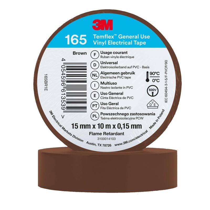 3M™ Temflex™ Vinyl Insulation Tape 165 - Electrical Insulation Tape