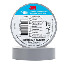3M™ Temflex™ Vinyl Electrical Tape 165 Gray