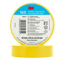 3M™ Temflex™ Vinyl Electrical Tape 165 Yellow