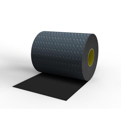 3M™ Bumpon™ SJ6216 Elastic Bumper Roll, Black, 114mm x 33m, 1.6mm, Adhesive Synthetic Rubber Type R-25 | Pack (1 roll)