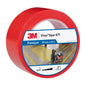 3M™ Soft PVC Tape 471, Red, 50mm x 33m, 0.14mm, Individually Packed | Pack (1 roll)