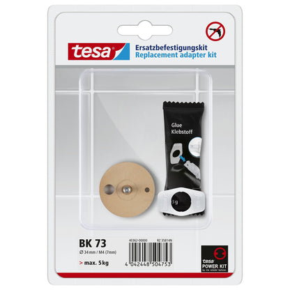 tesa Ersatzadapter-Satz BK 73, schwarz