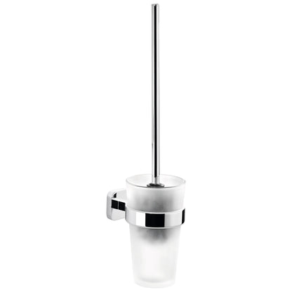 tesa ELEGAANT WC-Garnitur-Set, Metall, verchromt, inkl. Klebelösung