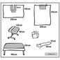 Hartmann Foliodrape Uni.-SchlitztSet II PPlus P4 | Pack (4 pieces)