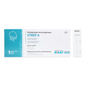 The Altruan Strep A - Bisaf Professional 1 Test | Package (1 piece) contains a Polish text, an illustration of the throat, and a test strip labeled "Strep A" with result markings for the rapid detection of strep throat.
