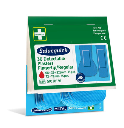 Fingertip/standard blue, easily recognizable | Pack (30 pieces)