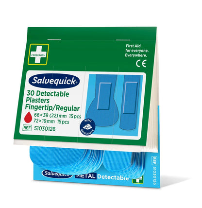 Fingertip/standard blue, easily recognizable | Pack (30 pieces)