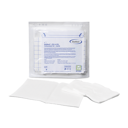 MaiMed PEG & SPK dressing set No. 1 - sterile sterile, simply packaged 15 pieces/bag | Box (15 pieces)