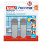 tesa Powerstrips Haken S Metall, weiß