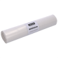 A white roll from EMIL DEISS KG (GmbH + Co.) DEISS 59024 - 620x720 mm transparent trash bag, pack of 50 pieces, lies on a light background. The label shows the brand name and the product description in German.