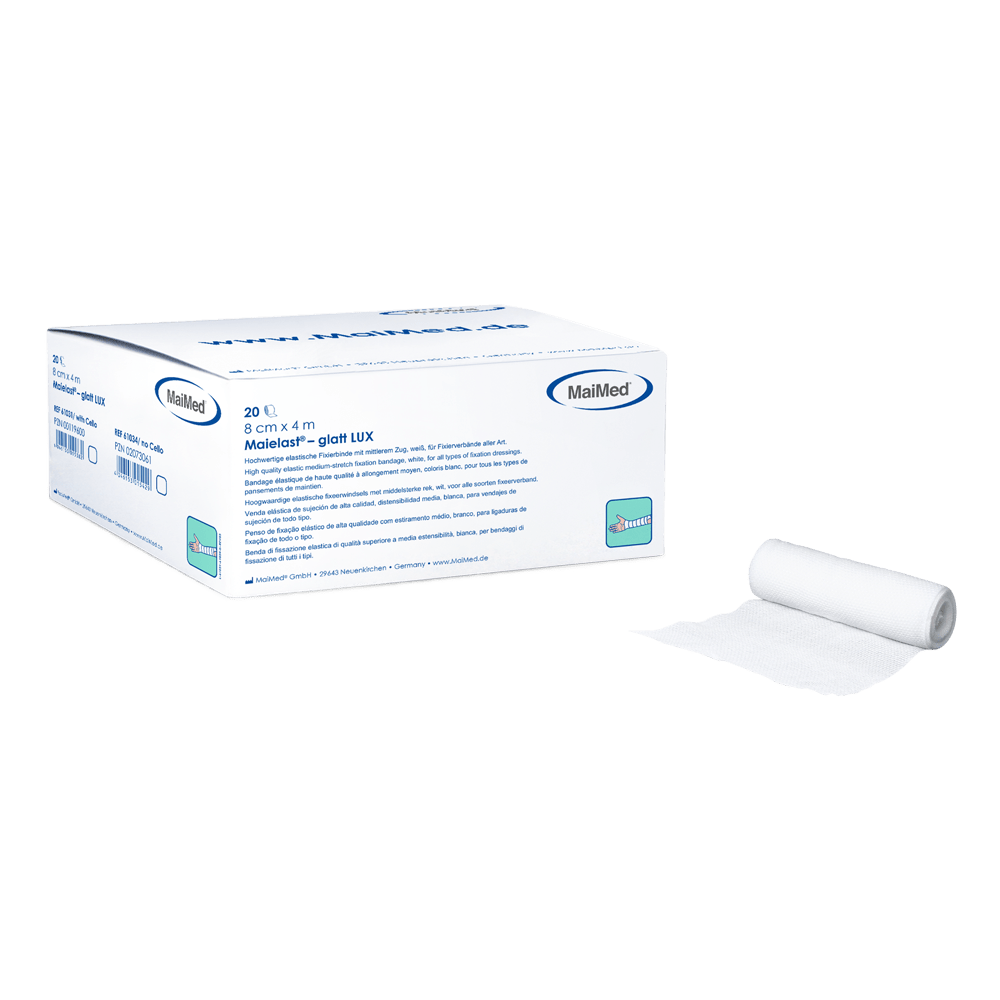 Maielast-smooth LUX Cello elastic fixing bandages, 20 pieces/box