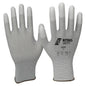 NITRAS antistatic gloves, gray / white
