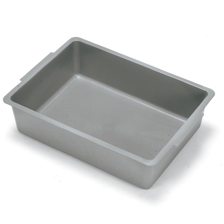 Numatic storage tray 120 mm deep without compartments, gray | Pack (1 piece)