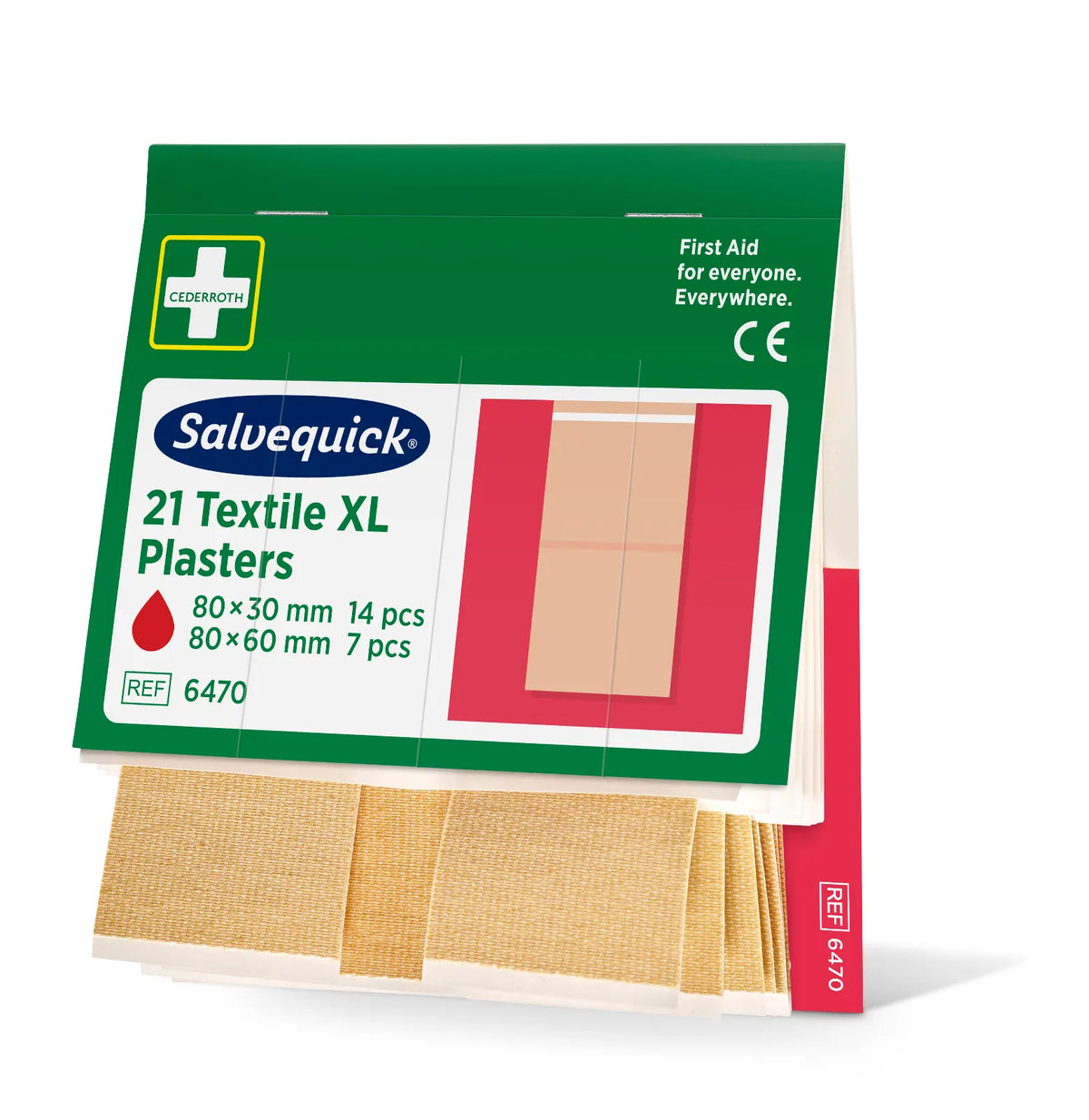 Xl Textile Plaster, Bandage | Pack (21 pieces)