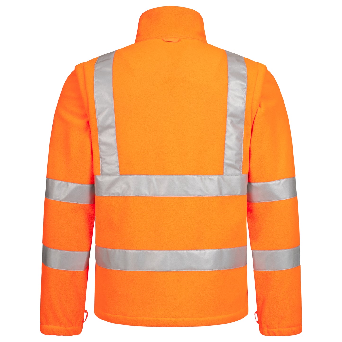 NITRAS MOTION TEX VIZ, high-visibility fleece jacket