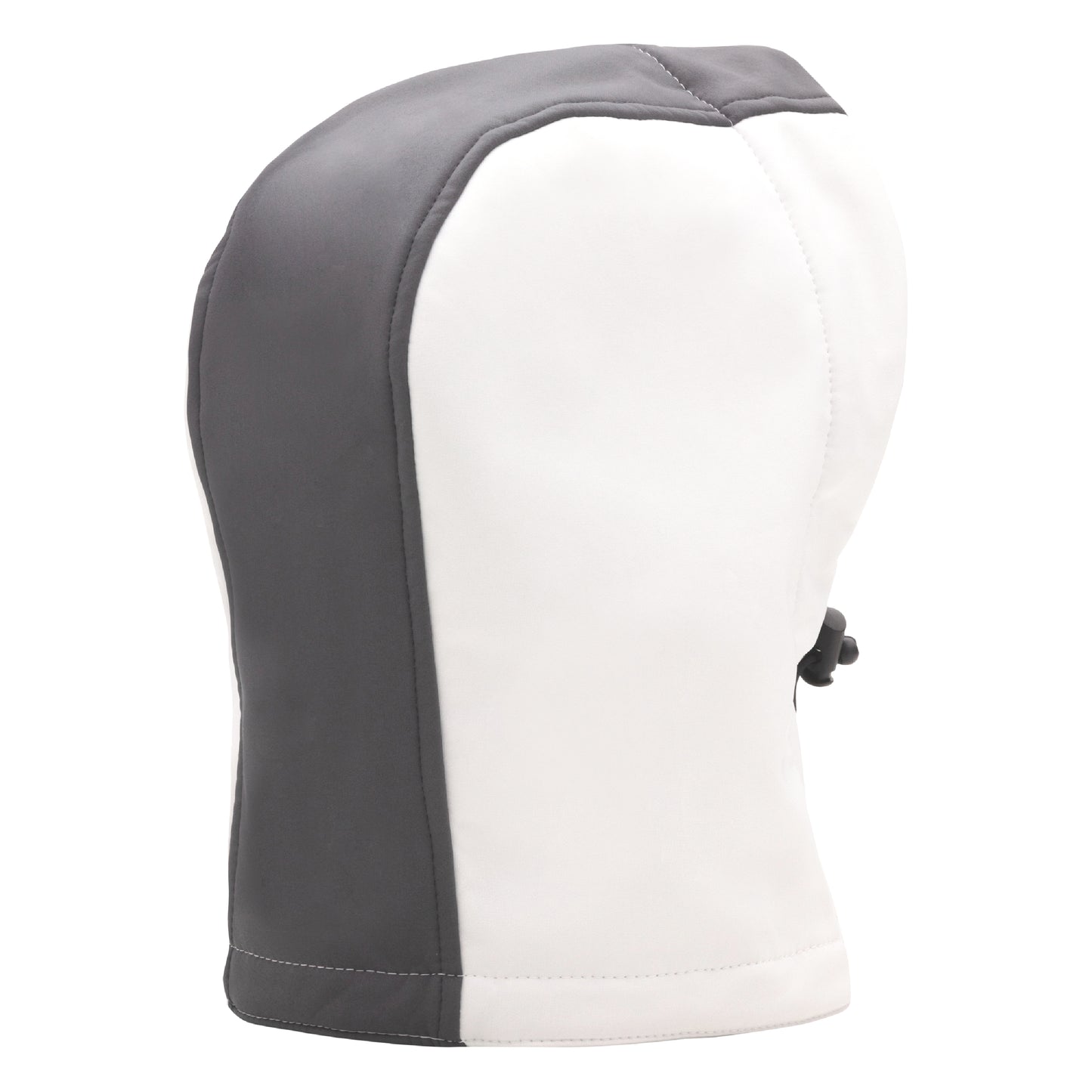 NITRAS removable hood, white / gray, OEKO-TEX polyester: 94%; Elastane: 6% | Pack (1 piece)