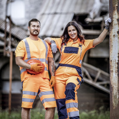 NITRAS MOTION TEX VIZ, high visibility t-shirt