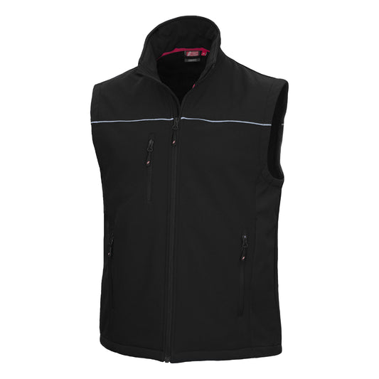 NITRAS MOTION TEX LIGHT, softshell vest, black