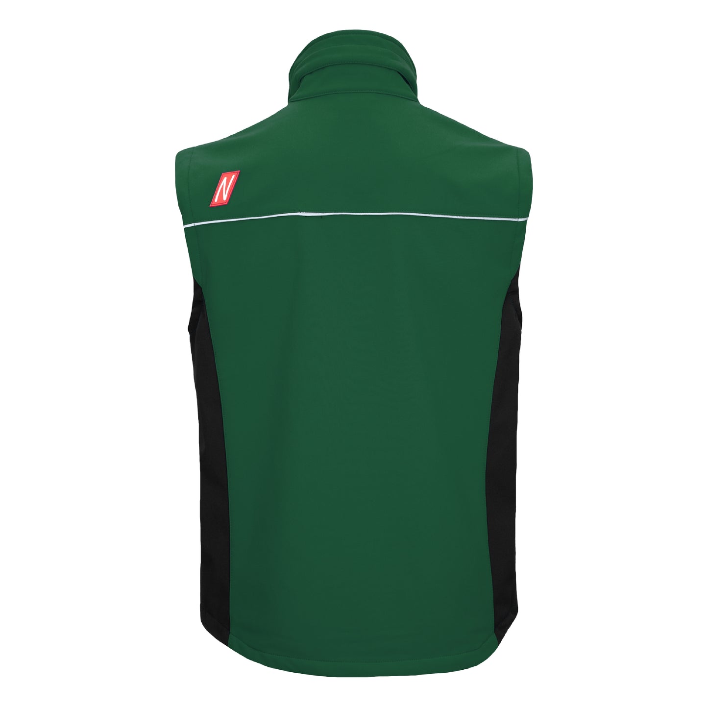 NITRAS MOTION TEX LIGHT, softshell vest, green / black