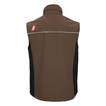 NITRAS MOTION TEX LIGHT, softshell vest, brown / black