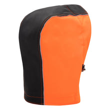 NITRAS removable hood, neon orange / black, OEKO-TEX polyester: 100% | Pack (1 piece)