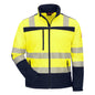 NITRAS MOTION TEX VIZ, high-visibility softshell jacket