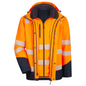 NITRAS MOTION TEX VIZ PLUS, high-visibility multifunctional jacket