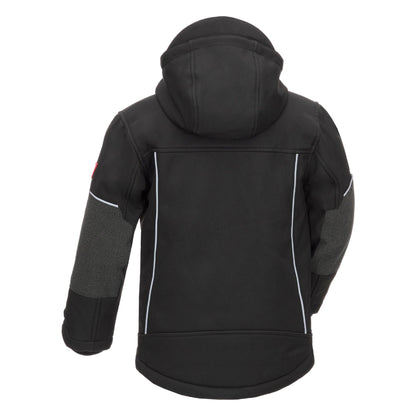 NITRAS MOTION TEX KIDS, softshell jacket, black