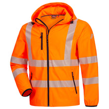 NITRAS MOTION TEX VIZ, high visibility windbreaker