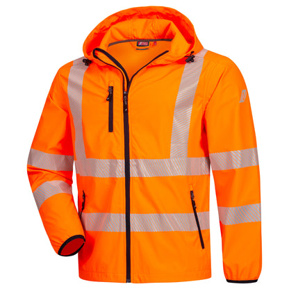 NITRAS MOTION TEX VIZ, high visibility windbreaker