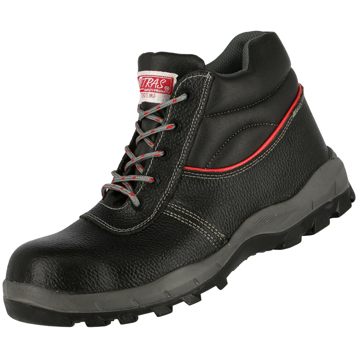NITRAS STEP MID MF, S3 safety boots, mid-height, black