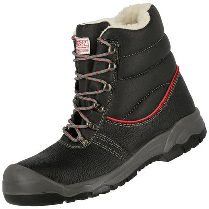 NITRAS STEP MID+ W, S3 safety winter boots, mid-height, black