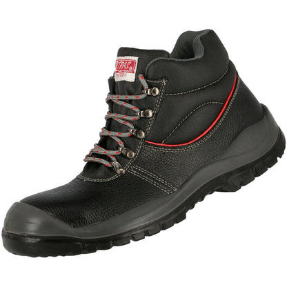 NITRAS STEP MID, S3 safety boots, mid-height, black