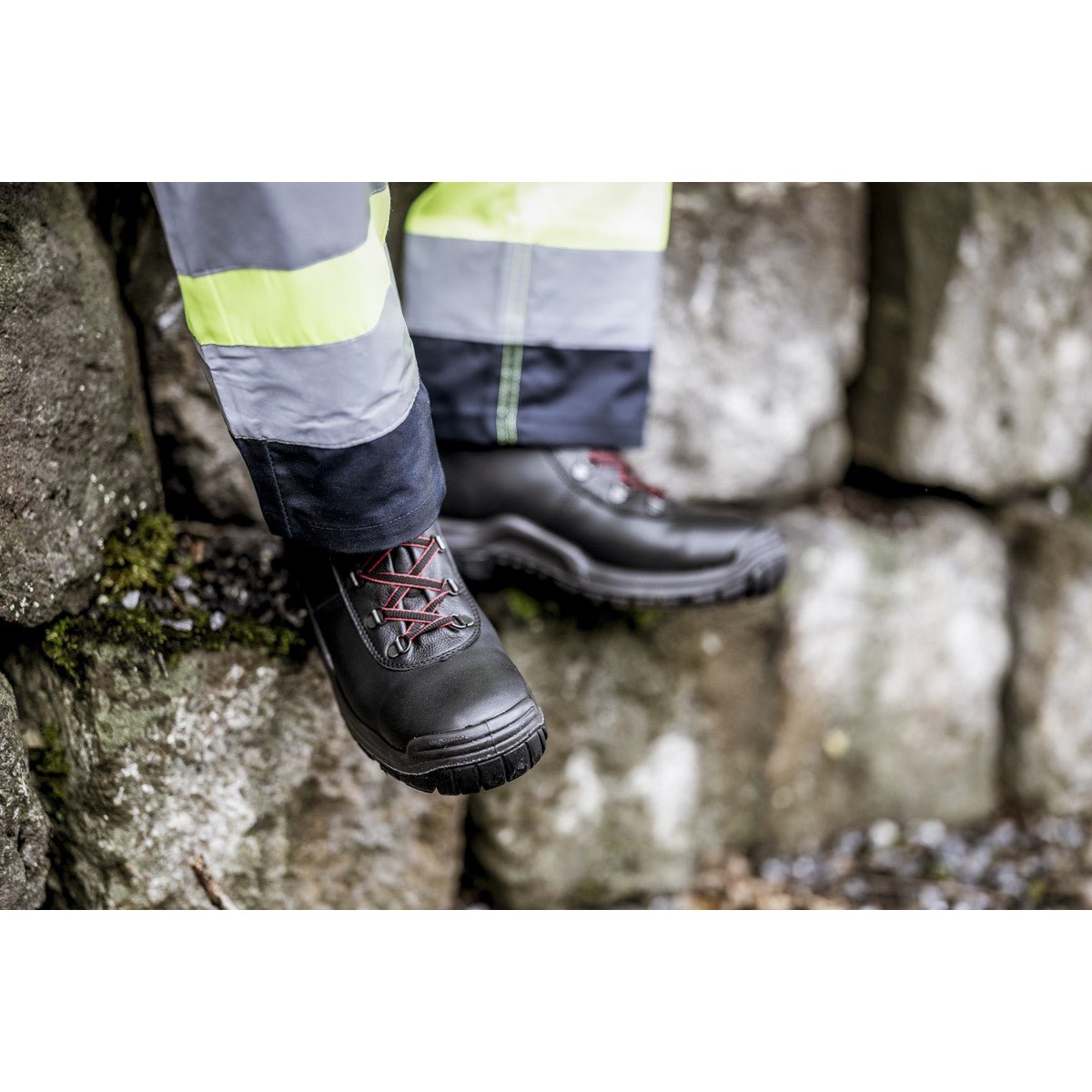 NITRAS POWER STEP MID+, S3 CI HI HRO safety boots, high, black