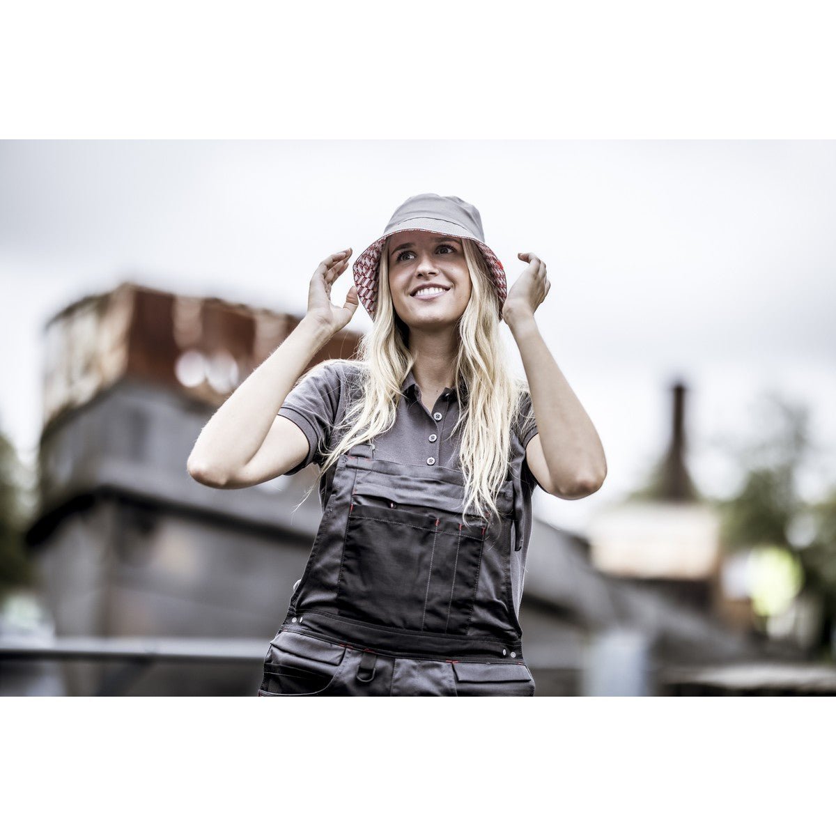 NITRAS fishing hat, light gray | Pack (1 piece)