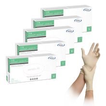 MaiMed-sensitive latex examination gloves, non-sterile, powder-free, 100 pieces/box