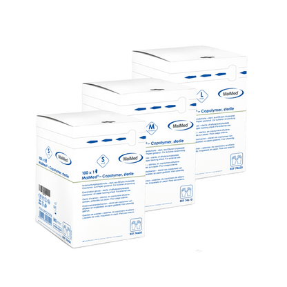 MaiMed copolymer sterile, disposable gloves