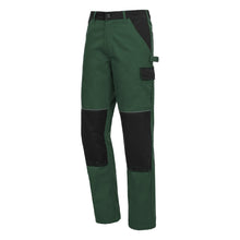 NITRAS MOTION TEX LIGHT, work trousers, long, green / black