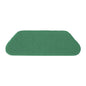 A green, rectangular TASKI Americo S-Pad 45 x 15 cm by Diversey Deutschland GmbH & Co. OHG for wet or dry cleaning is pictured against a white background.