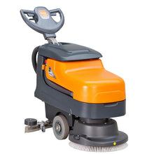 The TASKI swingo 455 B BMS Li-Ion from Diversey is a compact, maneuverable scrubber dryer with a lithium battery and integrated charger, ideal for small and obstructed areas. Package: 1 piece.
