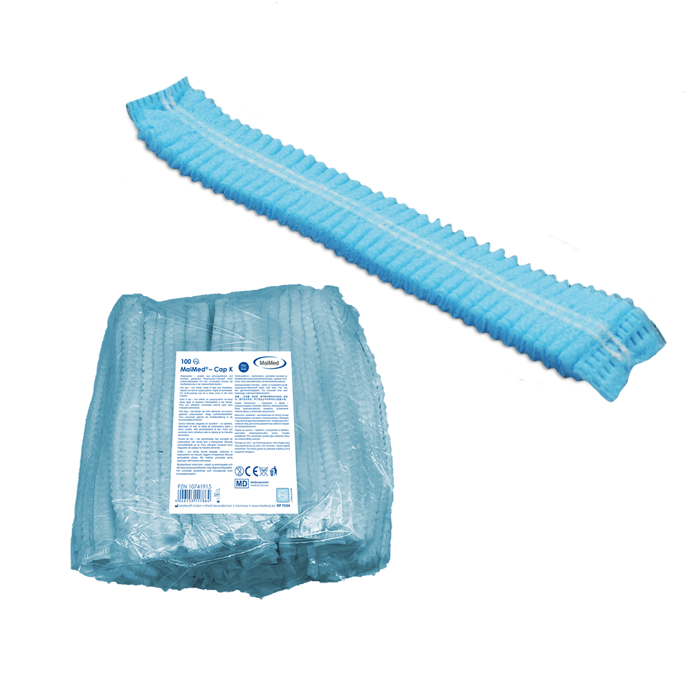 MaiMed-Cap K, clip cap made of PP, 100 pieces/bag