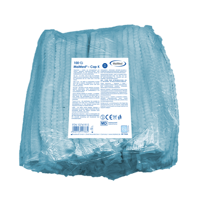 MaiMed-Cap K, clip cap made of PP, 100 pieces/bag