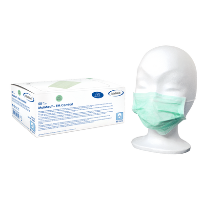 MaiMed-FM Comfort surgical mask, non-sterile, 3-ply, 50 pieces/box