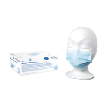 MaiMed-FM C plus., mask, unst. with rubber surgical mask, non-sterile, 3-ply, blue, 50 pcs./box | Box (50 pieces)