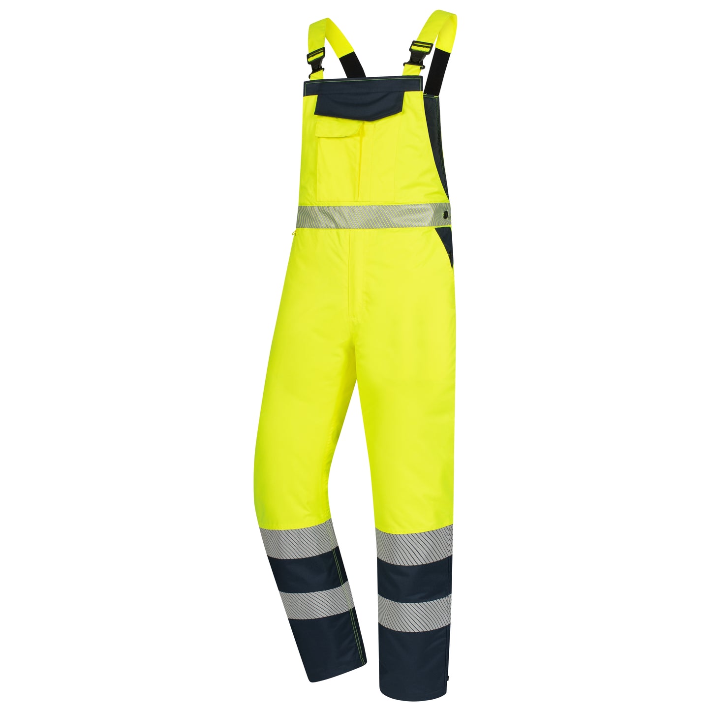NITRAS MOTION TEX VIZ, high-visibility winter trousers