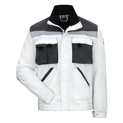 NITRAS MOTION TEX PLUS, work jacket, white / gray