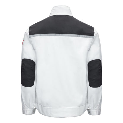 NITRAS MOTION TEX PLUS, work jacket, white / gray