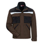 NITRAS MOTION TEX PLUS, work jacket, brown / black