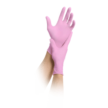 MaiMed-solution 100 pink non-sterile, powder-free latex-free glove, blue, 100 pieces/box