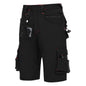 NITRAS MOTION TEX PRO FX, work trousers, short, black